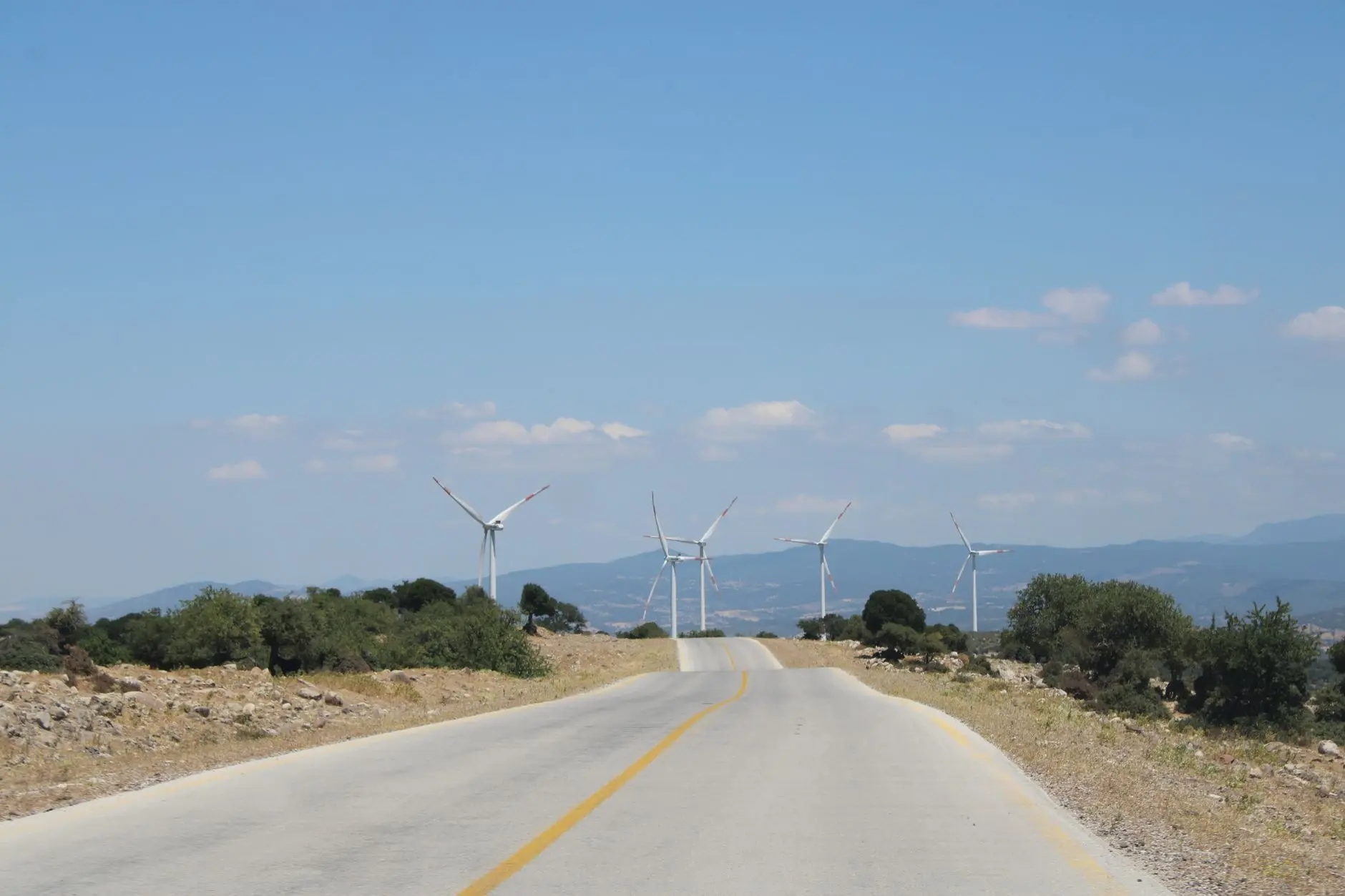 Wind turbines and clean power infrastructure supporting Turkey green energy strategy and electrification goals.