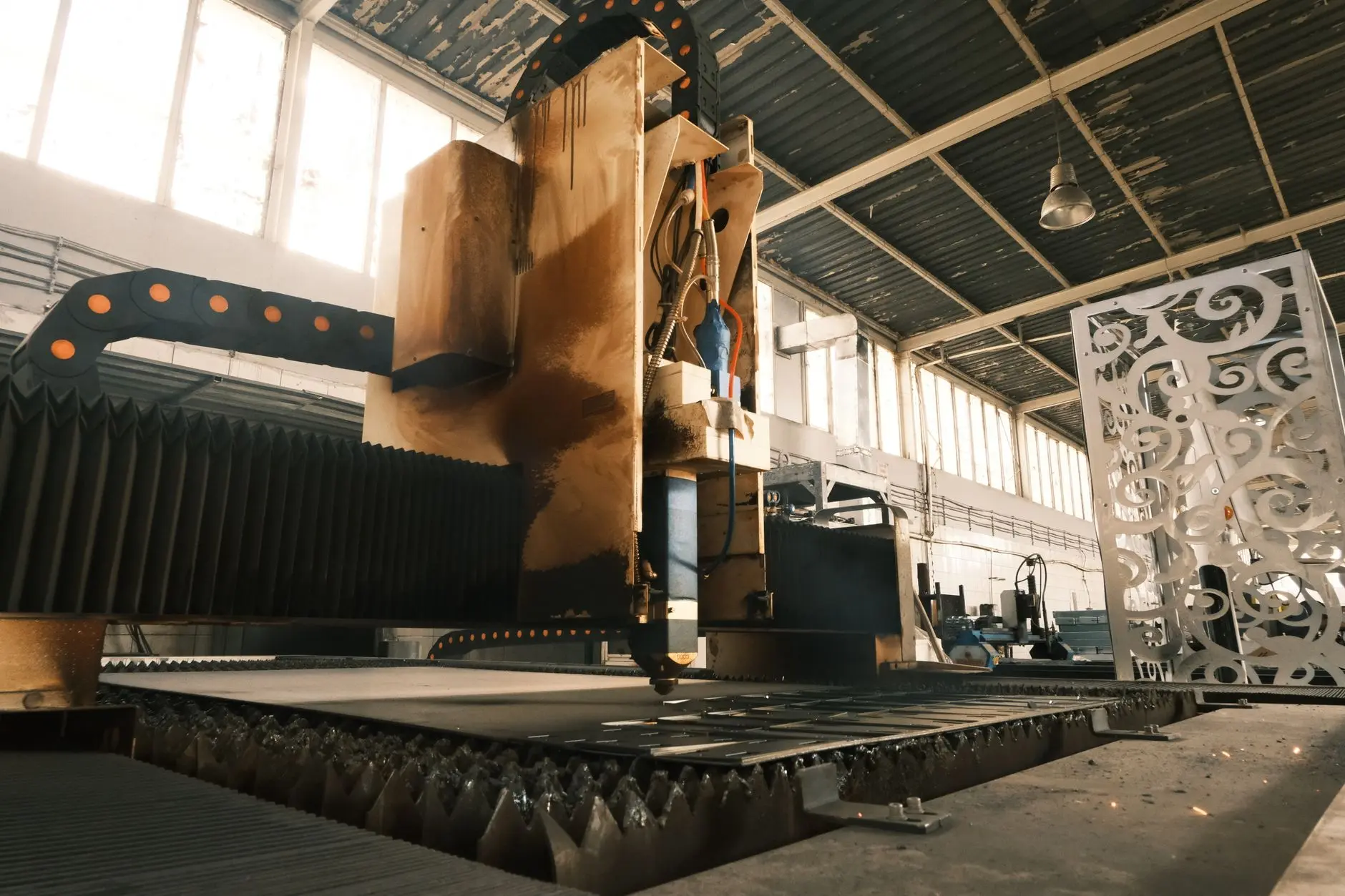 Industrial manufacturing facility showcasing Turkish production and global trade operations.