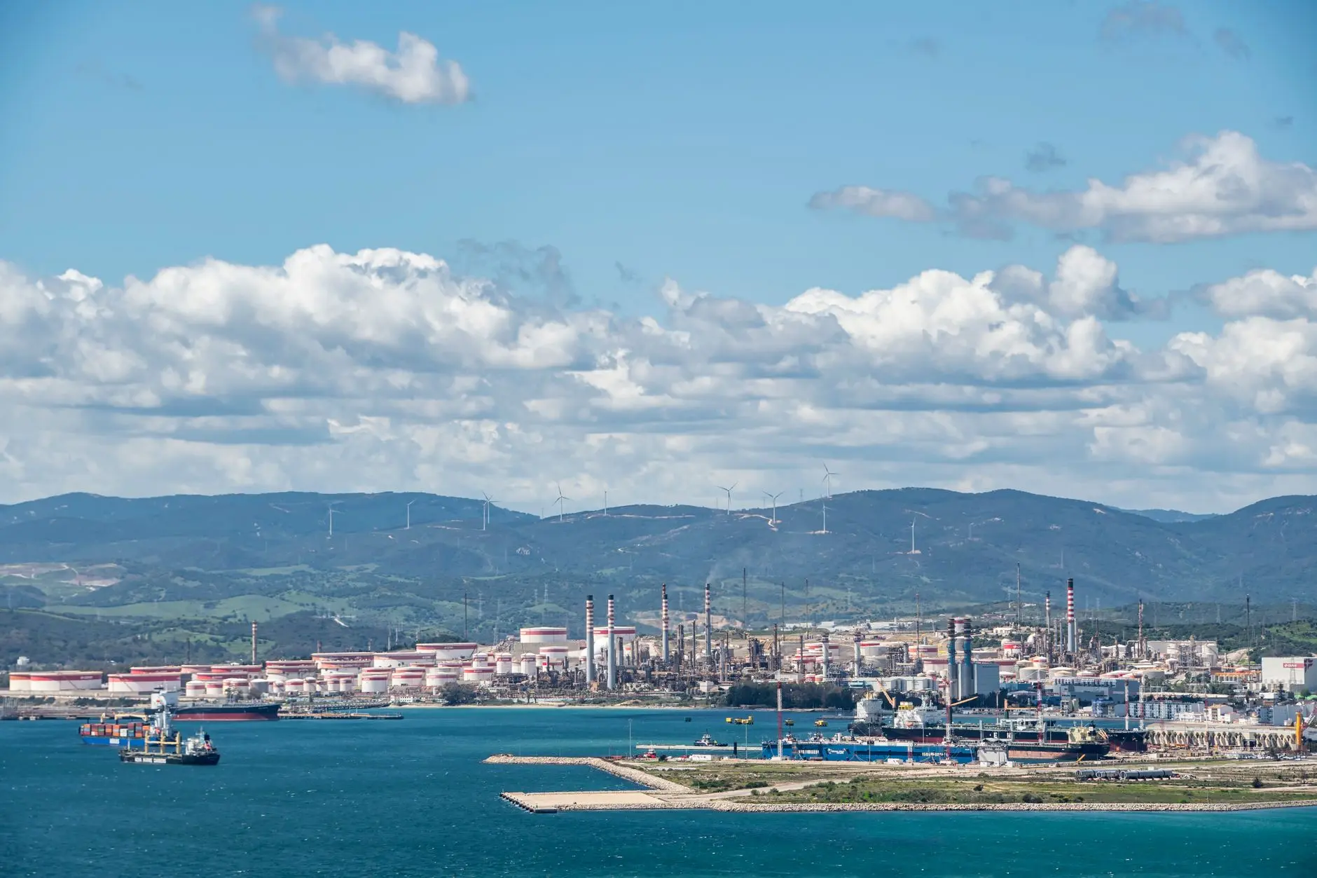 Industrial cargo port and manufacturing facility representing the Turkey sourcing landscape.